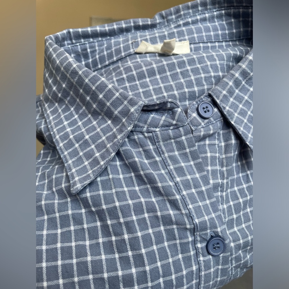 Cropped button up / short set. The shorts are lined! NWOT.